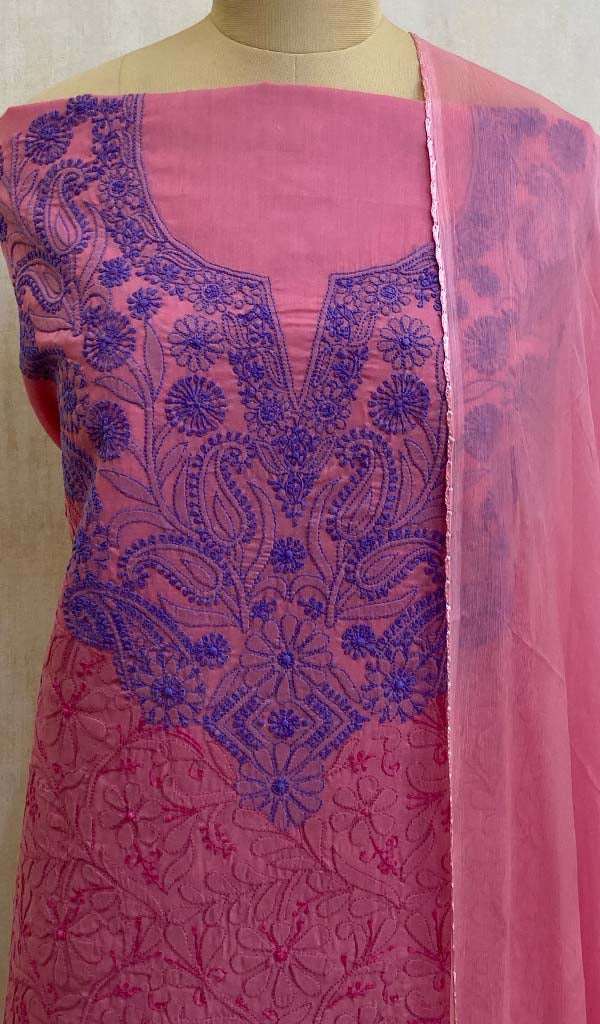 Elevate Your Style with Exquisite Cotton Chikankari Suits